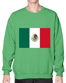 Mexico 1274# - world flags- Sweatshirt - Crew