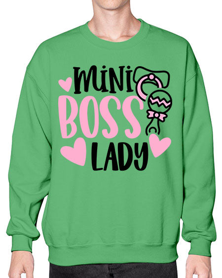 Mini Boss Lady Style 404# - baby- Sweatshirt - Crew