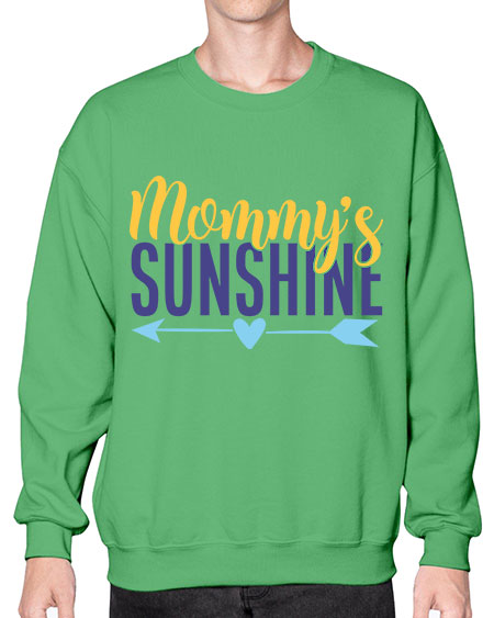 Mommys Sunshine Style 156# - baby- Sweatshirt - Crew