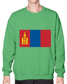 Mongolia 1336# - world flags- Sweatshirt - Crew