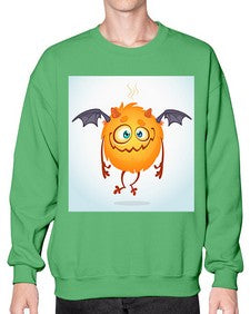 Monster 177# - cartoon general- Sweatshirt - Crew