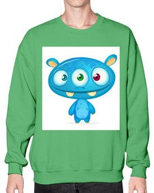 Monster 181# - cartoon general- Sweatshirt - Crew