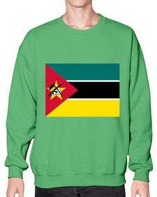 Mozambique 1379# - world flags- Sweatshirt - Crew