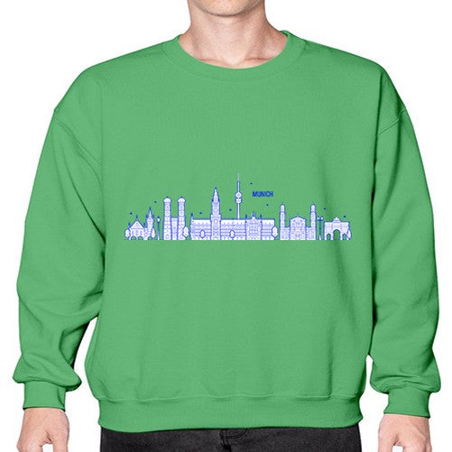 Munich 1391# - cities- Sweatshirt - Crew