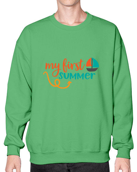 My first summer 89# - summer- Sweatshirt - Crew