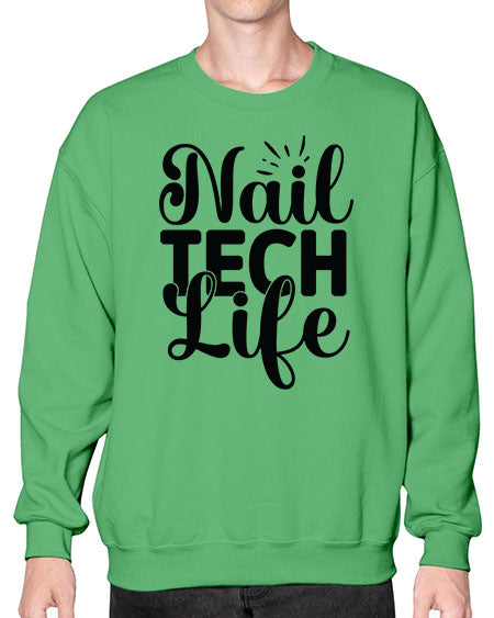 Nail Tech Life 1126# - nail tech- Sweatshirt - Crew