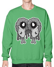 Need more sleep 195# - cartoon general- Sweatshirt - Crew