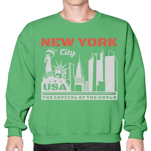 New York 1466# - cities- Sweatshirt - Crew