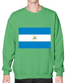 Nicaragua 1487# - world flags- Sweatshirt - Crew