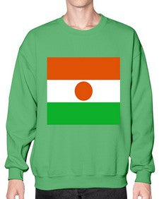 Niger 1492# - world flags- Sweatshirt - Crew