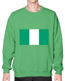 Nigeria 1493# - world flags- Sweatshirt - Crew