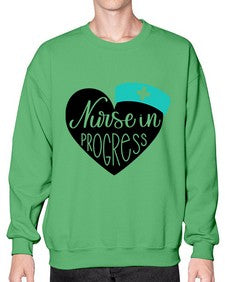 Nurse In Progress Style Style 1162# - nurse- Sweatshirt - Crew