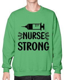 Nurse strong 1194# - nurse- Sweatshirt - Crew