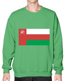 Oman 1531# - world flags- Sweatshirt - Crew
