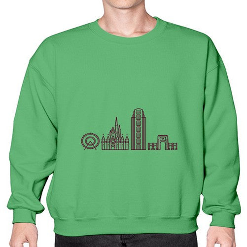 OrlandoFL 1543# - cities- Sweatshirt - Crew