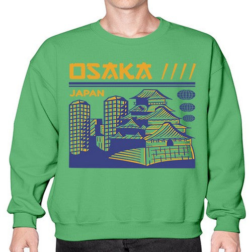 Osaka 1548# - cities- Sweatshirt - Crew