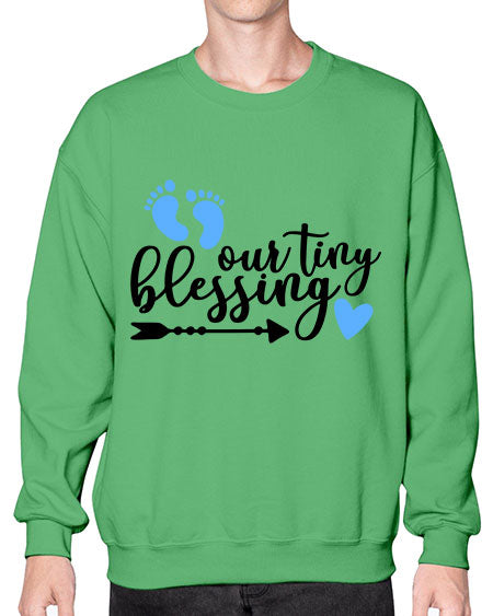 Our Tiny Blessing Style 427# - baby- Sweatshirt - Crew