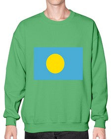 Palau 1567# - world flags- Sweatshirt - Crew