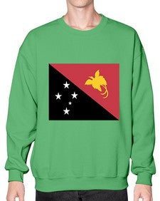 Papua New Guinea 1574# - world flags- Sweatshirt - Crew