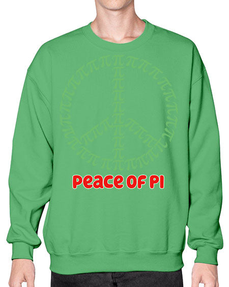 Peace Of Pi Sublimation Design 31# - pi- Sweatshirt - Crew
