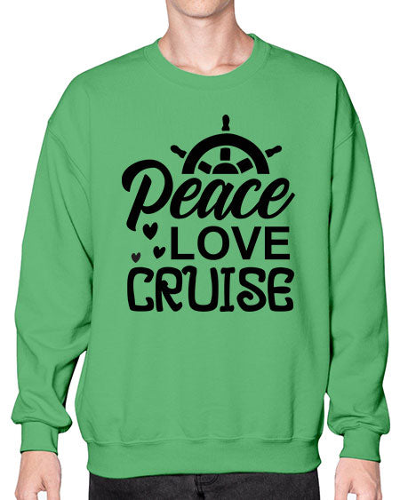 Peace love cruise 01# - summer- Sweatshirt - Crew