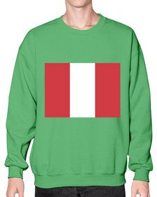 Peru 1599# - world flags- Sweatshirt - Crew