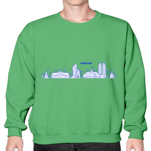 Phnom Penh 1607# - cities- Sweatshirt - Crew