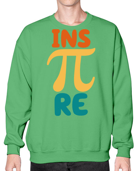 Pi Day SVG Sublimation Design 34# - pi- Sweatshirt - Crew