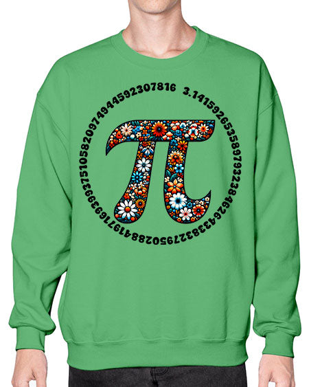 Pi Day Sweatshirt Funny Math 19# - pi- Sweatshirt - Crew