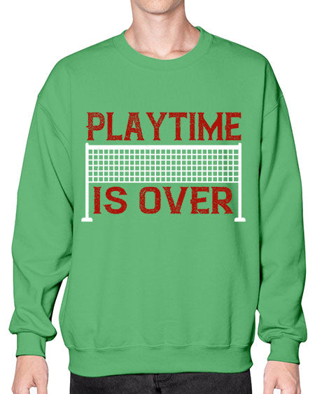 Playtime is over 1932# - badminton- Sweatshirt - Crew
