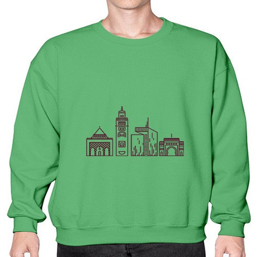 Rabat 1705# - cities- Sweatshirt - Crew