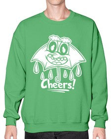Rainy cheers 205# - cartoon general- Sweatshirt - Crew