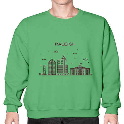 Raleigh 1708# - cities- Sweatshirt - Crew