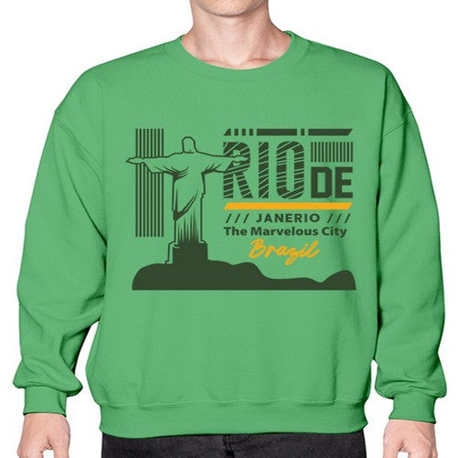 Rio de Janerio 1734# - cities- Sweatshirt - Crew