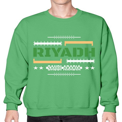 Riyadh 1741# - cities- Sweatshirt - Crew