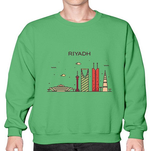 Riyadh 1742# - cities- Sweatshirt - Crew