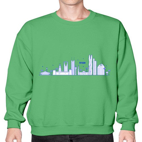 Riyadh 1743# - cities- Sweatshirt - Crew