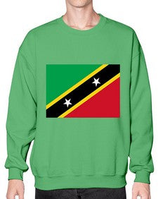 Saint Kitts and Nevis 1764# - world flags- Sweatshirt - Crew