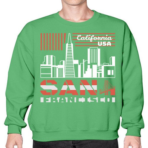 San Francisco 1777# - cities- Sweatshirt - Crew