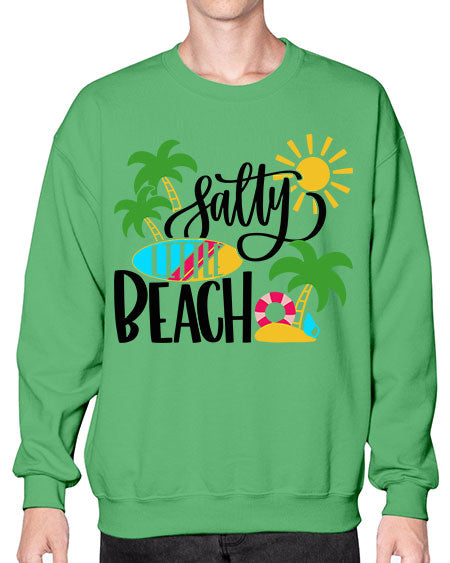 Satly Little Beach Style 26# - summer- Sweatshirt - Crew