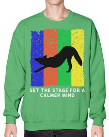 Set the Stage 515# - yoga- Sweatshirt - Crew