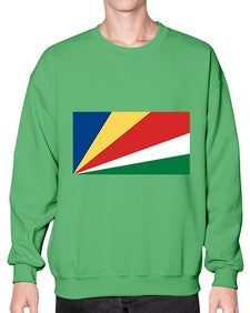 Seychelles 1822# - world flags- Sweatshirt - Crew