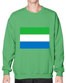 Sierra Leone 1841# - world flags- Sweatshirt - Crew