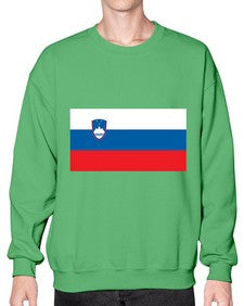 Slovenia 1854# - world flags- Sweatshirt - Crew