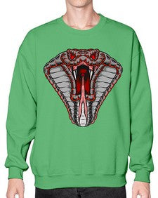 Snake 210# - cartoon animals- Sweatshirt - Crew
