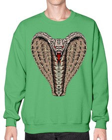 Snake 217# - cartoon animals- Sweatshirt - Crew