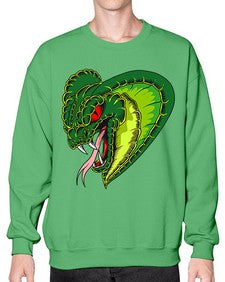 Snake 220# - cartoon animals- Sweatshirt - Crew