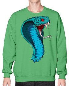 Snake 230# - cartoon animals- Sweatshirt - Crew