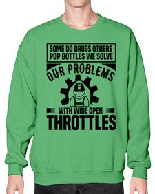 Some Do Drugs Others Style 1411# - engineer- Sweatshirt - Crew