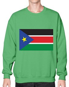 South Sudan 1873# - world flags- Sweatshirt - Crew